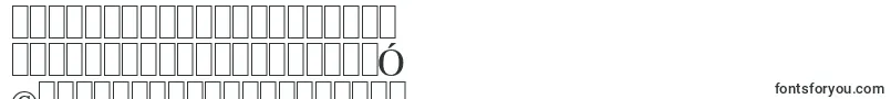 F820RomanRegular-Schriftart – turkmenische Schriften