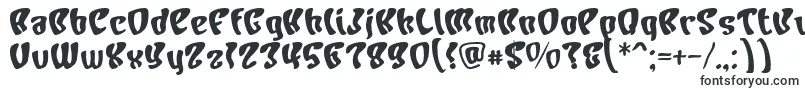 Шрифт Charb – художественные шрифты