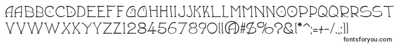 Draughtsman-fontti – Alkavat D:lla olevat fontit