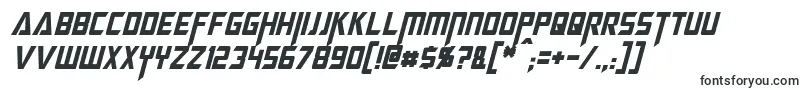 MegatronCondensedItalic Font – Fonts for Adobe After Effects