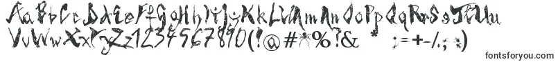 Шрифт SpiderBite – мусорные шрифты