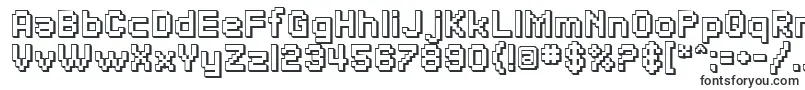 SfPixelateShadedBold Font – Fonts for Linux