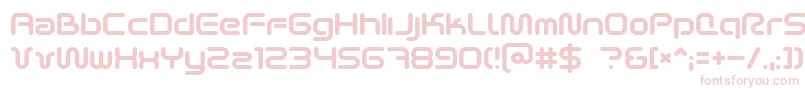 Шрифт SciFied2002 – розовые шрифты