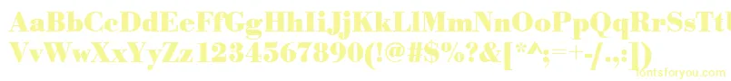 Weitere Informationen zur UrwbodonitnarBold-Schriftart UrwbodonitnarBold-Schriftart – Gelbe Schriften