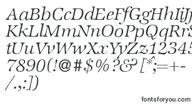 ZabriskieinternationalLightItalic font – Fonts Starting With Z
