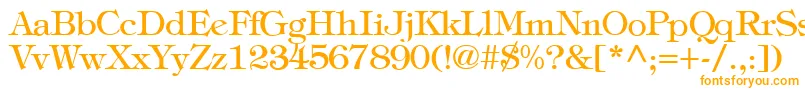 TiffanyNormal Font – Orange Fonts