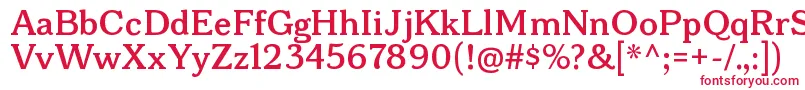 BonobosbRegular Font – Red Fonts