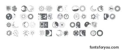 Sunandmoon Font