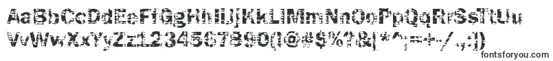 Шрифт Funky04Bold – плоские шрифты