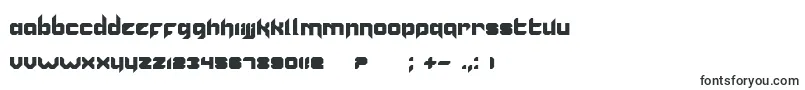 Vannoidyk-fontti – neliönmuotoiset fontit