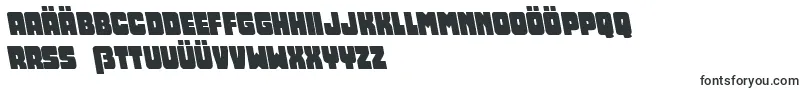 Шрифт Opusmundileft – немецкие шрифты