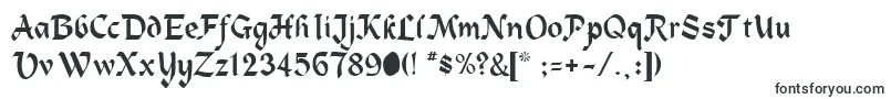 Шрифт HeidelbergRegular – шрифты для Adobe Indesign