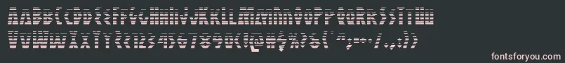 Antikytheragrad Font – Pink Fonts on Black Background