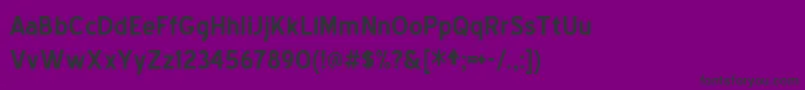 Bluebold Font – Black Fonts on Purple Background