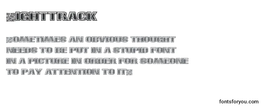 Righttrack Font