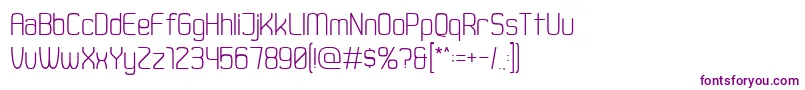 DusterThin Font – Purple Fonts