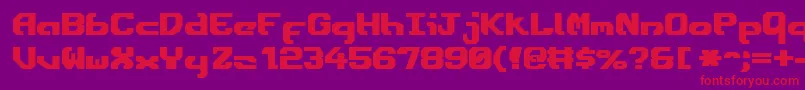En savoir plus sur la police EnsignFlandryBold Police EnsignFlandryBold – polices rouges sur fond violet