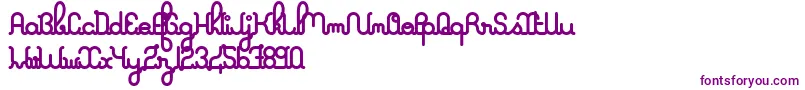 ALaNageboldPers2011 Font – Purple Fonts