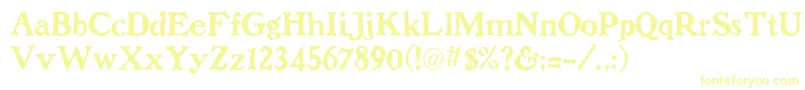 DolenzoJ Font – Yellow Fonts