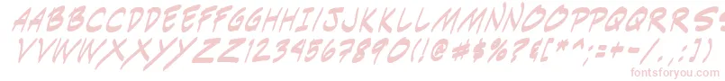 フォントIndiksi0 – ピンクのフォント