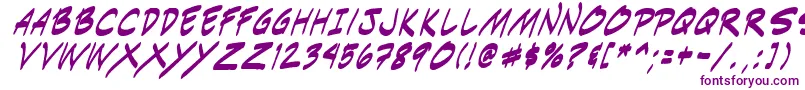 Шрифт Indiksi0 – фиолетовые шрифты