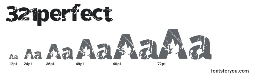 321perfect Font Sizes