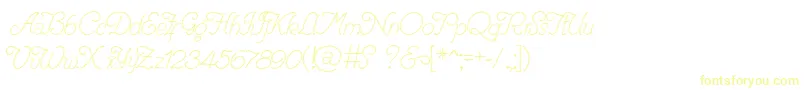 RenaniaTrash Font – Yellow Fonts