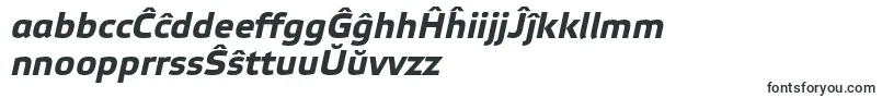 Więcej informacji o czcionce ElektraTextProBoldItalic Czcionka ElektraTextProBoldItalic – esperanto czcionki