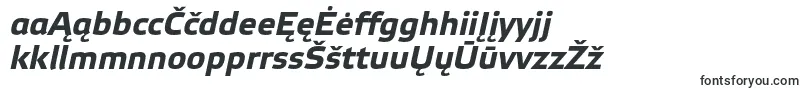 ElektraTextProBoldItalic Font – Lithuanian Fonts