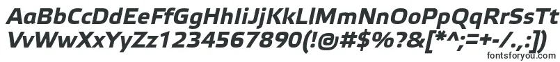 ElektraTextProBoldItalic-fontti – vektorifontit