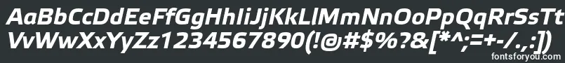 ElektraTextProBoldItalic Font – White Fonts
