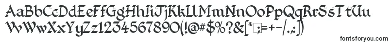 Шрифт KingthingsFoundation – стильные шрифты
