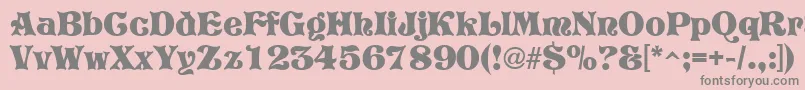 Más sobre la fuente GeTreeTrunk fuente GeTreeTrunk – Fuentes Grises Sobre Fondo Rosa