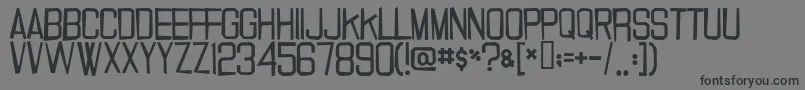 20000dollarbail Font – Black Fonts on Gray Background