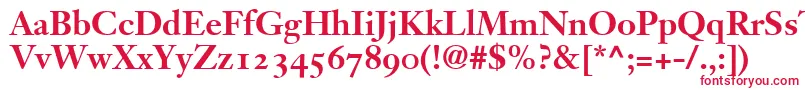 JansonOldstyleSsiBoldOldstyleFigures Font – Red Fonts