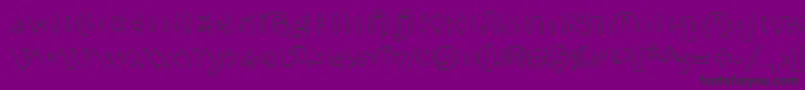 Goudyheaoutp Font – Black Fonts on Purple Background