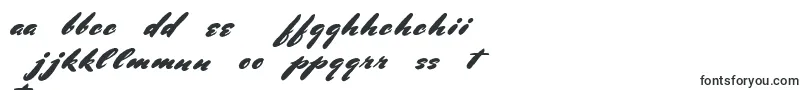 BluelminRonald-Schriftart – tschechische Schriften