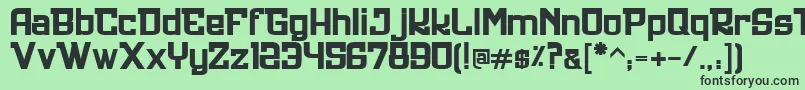 More about Ultrastyle1312 Font Ultrastyle1312 Font – Black Fonts on Green Background