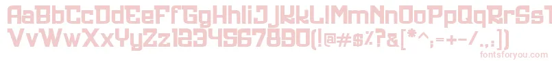 Ultrastyle1312-Schriftart – Rosa Schriften