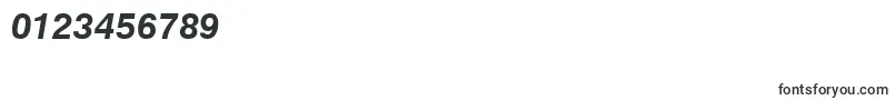 フォントGenevaBoldOblique – 数字と数値のためのフォント