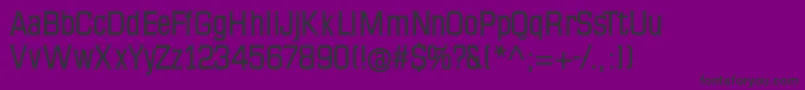 Mkseriftallxmedium Font – Black Fonts on Purple Background