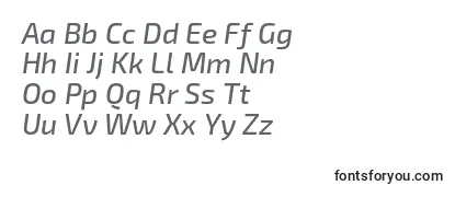 Exo2.0Mediumitalic-fontti