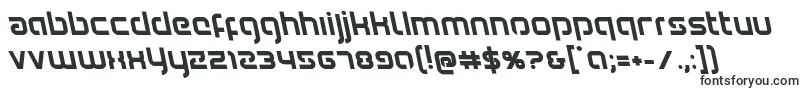 Шрифт Youngerbloodboldleft – фигурные шрифты