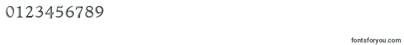GoudiHandfooled Font – Fonts for Numbers and Digits