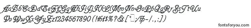GlastonburyLetPlain-fontti – Alkavat G:lla olevat fontit