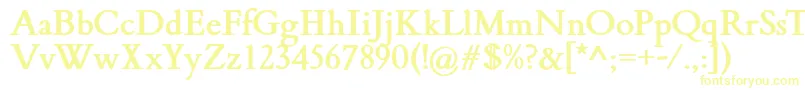 FlankerGriffoBold Font – Yellow Fonts