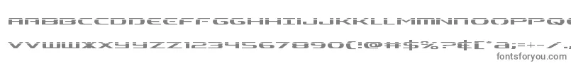 Alphamenlaser Font – Gray Fonts on White Background