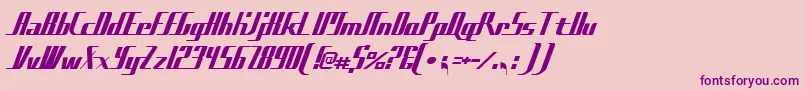 Sadfilms Font – Purple Fonts on Pink Background