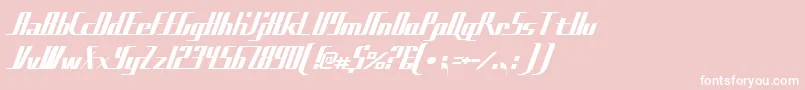 Sadfilms Font – White Fonts on Pink Background