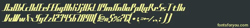 Sadfilms Font – Yellow Fonts on Black Background